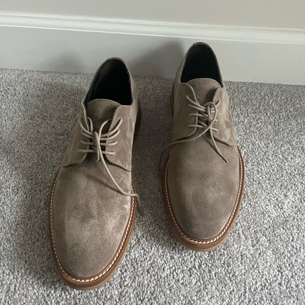 To Boot New York suede derby dress shoes